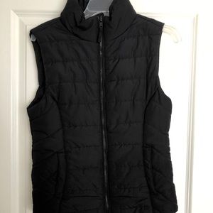 Puffy Black Vest